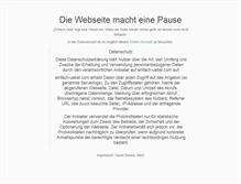 Tablet Screenshot of einfach-uebel.com